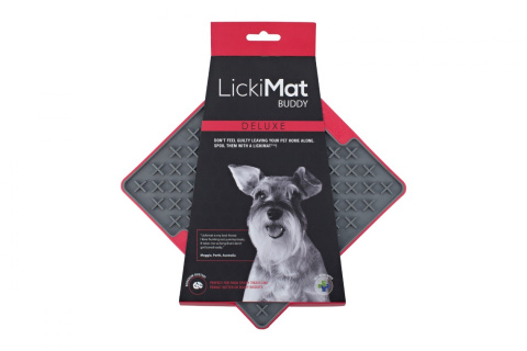 Mata Lickimat BUDDY DELUXE dla psów Czerwony Mata Lickimat BUDDY DELUXE dla psów Czerwony