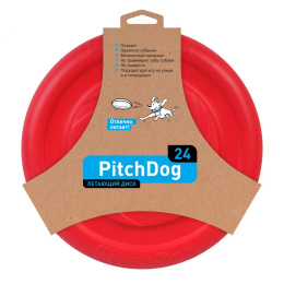 PitchDog 24' Dysk Frisbee dla psa Pink
