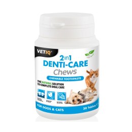 VetIQ 2in1 Denti-Care ochrona zębów 30 Chews pasta w tabl.