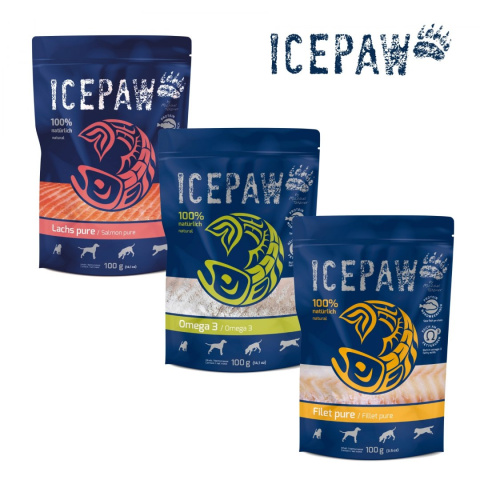 ICEPAW Dog High Premium Filet Pure filet z dorsza 400g ICEPAW Dog High Premium Filet Pure filet z dorsza 400g