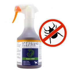 ICEPAW Insect Relief - spray przeciwko kleszczom i owadom 500ml