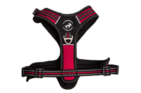 All For Dogs 3x-Sportowe szelki dla psa rozm. L Czerwone All For Dogs 3x-Sportowe szelki dla psa rozm. L Czerwone
