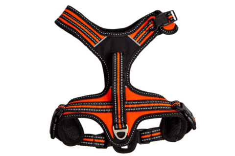 All For Dogs 3x-Sport szelki dla psa rozm. M Pomarańczowe NEON All For Dogs 3x-Sport szelki dla psa rozm. M Pomarańczowe NEON