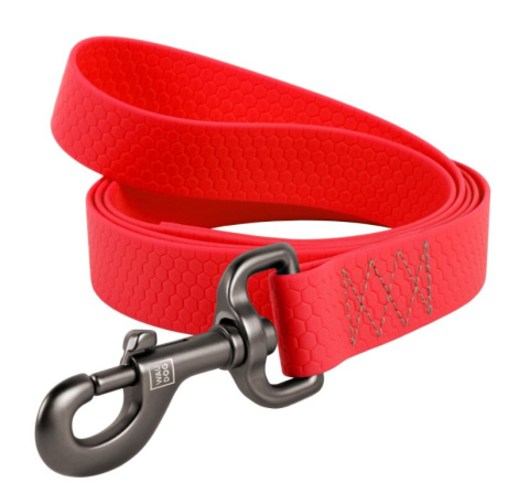 WAUDOG Waterproof Smycz 183/1,5 cm CZERWONA - wodoodporna WAUDOG Waterproof Smycz 183/1,5 cm CZERWONA - wodoodporna