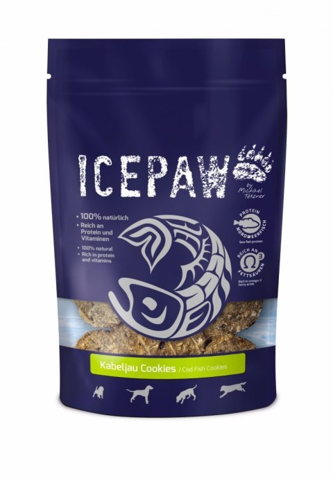 ICEPAW Kabeljau Cookies - ciasteczka z dorsza 100g ICEPAW Kabeljau Cookies - ciasteczka z dorsza 100g