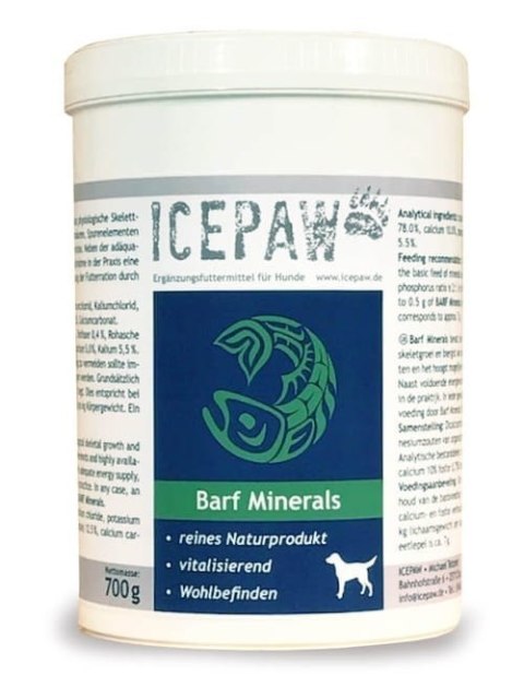 ICEPAW BARF Minerals 700g - Zestaw minerałów dla psów ICEPAW BARF Minerals 700g - Zestaw minerałów dla psów