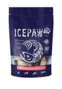 ICEPAW Fischhautknoten węzły z wędzonej skóry łososia 4 szt.240g