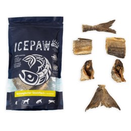 ICEPAW Norwegischer Stockfisch gryzaki z kawałków dorsza 250g