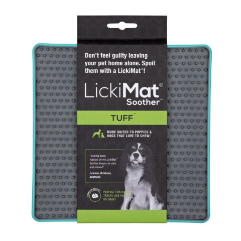 Mata LickiMat SOOTHER TUFF dla psów turkusowa Mata LickiMat SOOTHER TUFF dla psów turkusowa