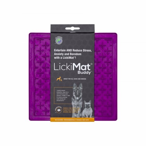 Mata Lickimat BUDDY dla psów fioletowa Mata Lickimat BUDDY dla psów fioletowa