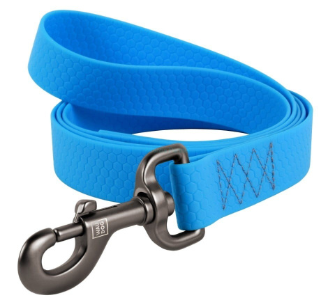 WAUDOG WATERPROOF SMYCZ 122/2,5 CM NIEBIESKA - WODOODPORNA WAUDOG WATERPROOF SMYCZ 122/2,5 CM NIEBIESKA - WODOODPORNA