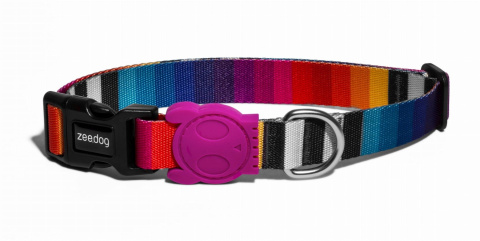 Zee Dog Obroża dla psa Prisma tęczowa L 45-70 cm Zee Dog Obroża dla psa Prisma tęczowa L 45-70 cm
