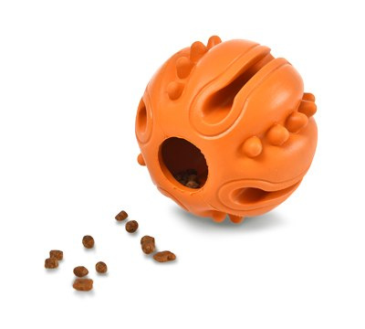 BUBA Zabawka piłka TPR na przysmaki 7,5cm DENTAL BUBA Zabawka piłka TPR na przysmaki 7,5cm DENTAL