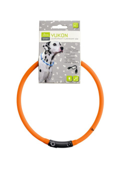 Hunter Obroża ledowa USB dla psa Yukon Pomarańczowa