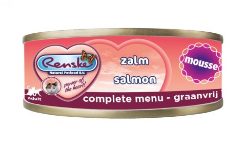 Renske Cat łosoś - mus dla kota 70g Renske Cat łosoś - mus dla kota 70g