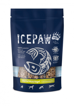 ICEPAW Dorsch-Kauriegel - przysmaki z dorsza dla psów 100g