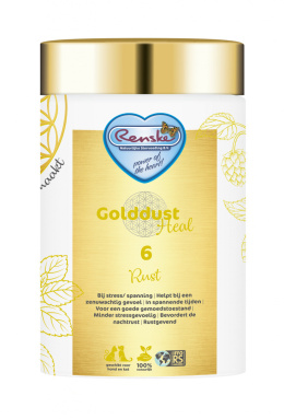 RENSKE GOLDDUST HEAL 6 – odpoczynek – łagodzi napięcia nerwowe, zwiększa odporność na stres, poprawia jakość snu 250g