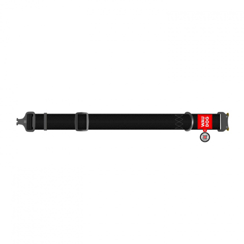WAUDOG Obroża wodoodporna z QR 43-70 /4 cm Czarna XXL WAUDOG Obroża wodoodporna z QR 43-70 /4 cm Czarna XXL