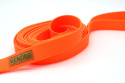 KenDog Smycz treningowa PVC/TPU 5 m Orange Neon 25mm