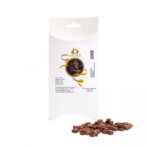MIRALS Ente Snack - przysmaki treningowe z mięsa kaczki 100g MIRALS Ente Snack - przysmaki treningowe z mięsa kaczki 100g