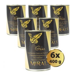 MIRALS Gans - duszona gęś z kalarepą 6 szt. x 400g