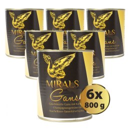 MIRALS Gans - duszona gęś z kalarepą i pieczarkami z sosem agrestowo-wiśniowym 6 szt. x 800g