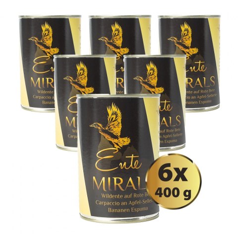 MIRALS Wildente - Kaczka z wolnego wybiegu 6 szt. x 400g