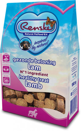 Renske Healthy Treat lamb - ciasteczka z jagnięciny dla psów 150g