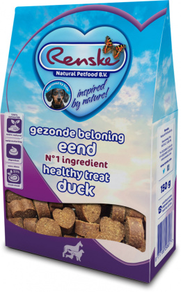 Renske Healthy Treat Duck - ciasteczka z kaczki dla psów 150g