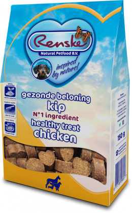 Renske Healthy Treat Chicken ciasteczka z kurczakiem dla psów 150g