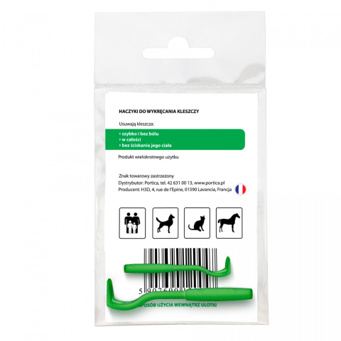 TICK TWISTER® KLESZCZOŁAPKI® - haczyki do wyciągania kleszczy TICK TWISTER® KLESZCZOŁAPKI® - haczyki do wyciągania kleszczy