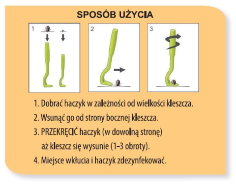 CLIPBOX TICK TWISTER® KLESZCZOŁAPKI® - przyrząd do usuwania kleszczy CLIPBOX TICK TWISTER® KLESZCZOŁAPKI® - przyrząd do usuwania kleszczy