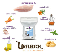 Dr.Berg Urfleisch kurczak z ziemniakami dla szczeniąt 1 kg - bez zbóż, monobiałkowa