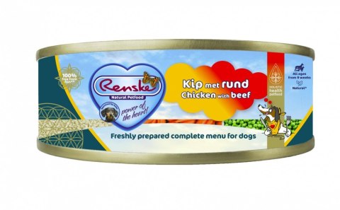 Renske kurczak z wołowiną dla psów 95g Renske kurczak z wołowiną dla psów 95g