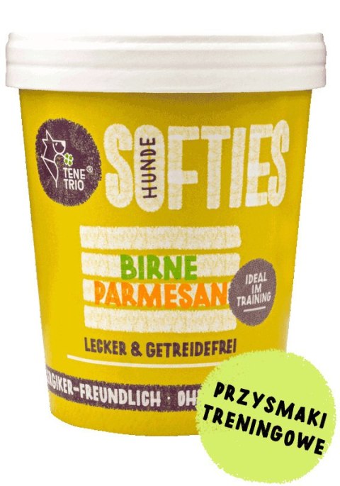 TENETRIO HUNDESOFTIES Birne Parmesan przysmaki treningowe z owadami, gruszką i parmezanem 300g TENETRIO HUNDESOFTIES Birne Parmesan przysmaki treningowe z owadami, gruszką i parmezanem 300g