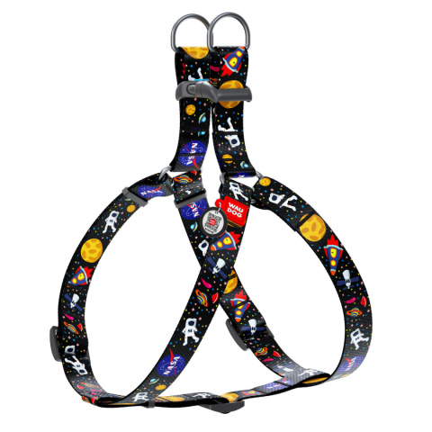 WAUDOG szelki nylonowe dla psa NASA 50-80/2 cm M WAUDOG szelki nylonowe dla psa NASA 50-80/2 cm M