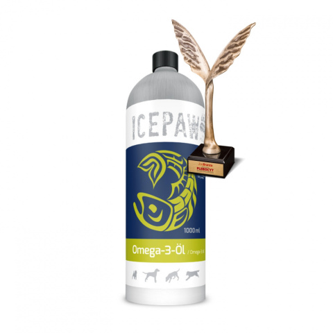 ICEPAW High Premium Omega-3 olej z sardeli i sardynek 1litr ICEPAW High Premium Omega-3 olej z sardeli i sardynek 1litr