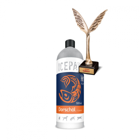 Icepaw High Premium - olej z dorsza 100% 500 ml Icepaw High Premium - olej z dorsza 100% 500 ml