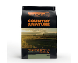 COUNTRY & NATURE Adult Small Indyk z Warzywami 9 kg