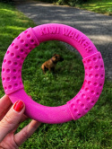 KIWI WALKER Mini Ring Pomarańczowy 13 cm - zabawka dla psa