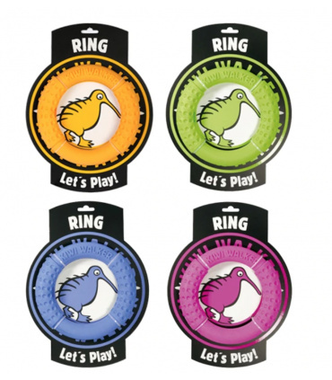 KIWI WALKER Mini Ring Zielony 13 cm - zabawka dla psa KIWI WALKER Mini Ring Zielony 13 cm - zabawka dla psa