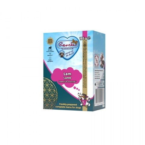 Renske Fresh lamb - jagnięcina bez zbóż185g Renske Fresh lamb - jagnięcina bez zbóż185g