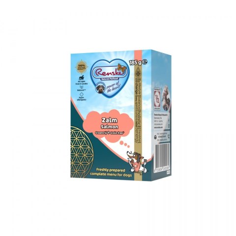 Renske Fresh salmon - łosoś bez zbóż 185g Renske Fresh salmon - łosoś bez zbóż 185g