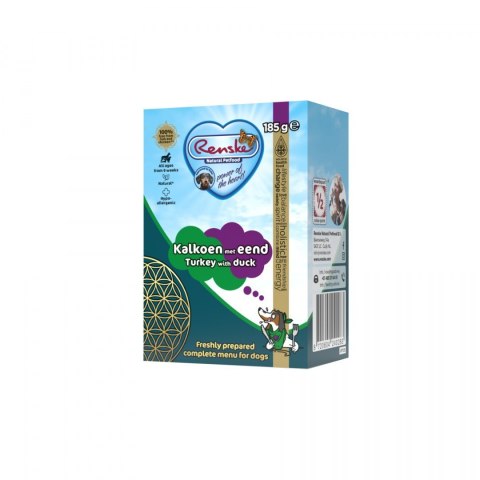 Renske Fresh turkey with duck - indyk z kaczką 185g Renske Fresh turkey with duck - indyk z kaczką 185g