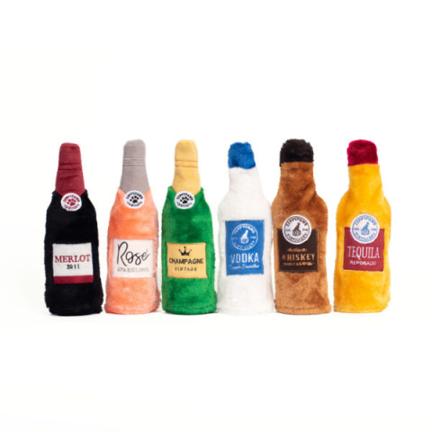 ZIPPY PAWS Pluszowy pokrowiec na butelkę TEQUILA ZIPPY PAWS Pluszowy pokrowiec na butelkę TEQUILA