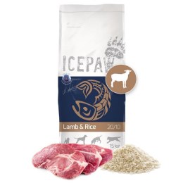 ICEPAW Lamb Rice jagnięcina niskokaloryczna karma dla psów 15 kg