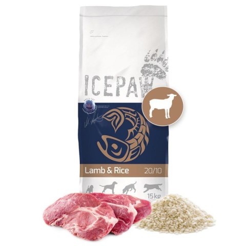 ICEPAW Lamb Rice jagnięcina niskokaloryczna karma dla psów 14 kg ICEPAW Lamb Rice jagnięcina niskokaloryczna karma dla psów 14 kg