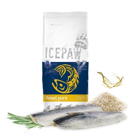 ICEPAW Reset Pure śledź dla psów z nietolerancją pokarmową 14 kg