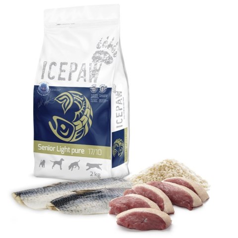 ICEPAW Senior Light Pure karma dla starszych psów i z nadwagą 2 kg