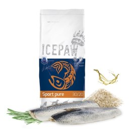 ICEPAW Sport Pure śledź karma dla aktywnych psów 14 kg